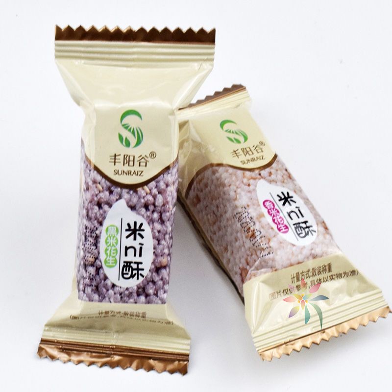 丰阳谷米ni酥1000g花生酥糖香米黑米糖江西产小吃零/0lb蔬菜组合