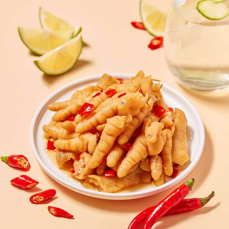 江北汇 ‖ 无骨鸡爪即食川香红油·藤椒·柠檬酸辣休闲零食