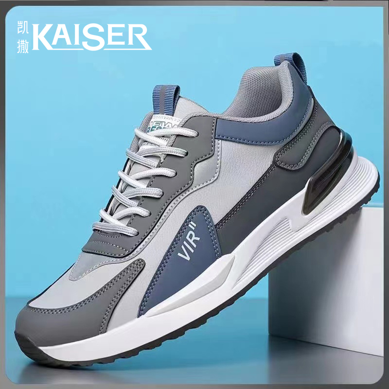 KAISER/凯撒正品男鞋时尚休闲运动跑步鞋男士潮流百搭软底阿甘鞋