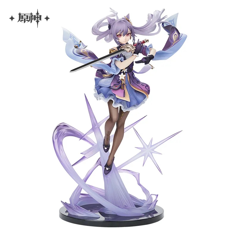 原神周边刻晴手办霆霓快雨Ver.1/7赠防尘罩顺丰包邮【正版现货】
