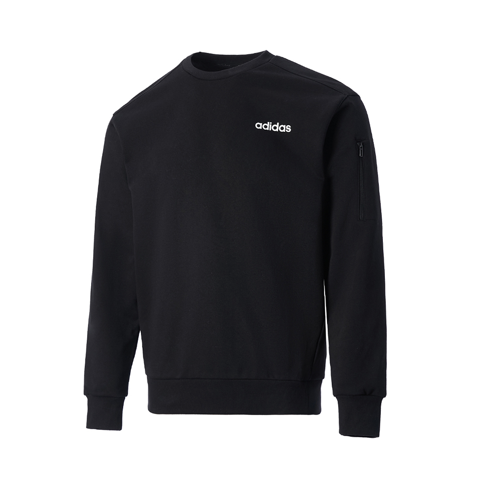 adidas/阿迪达斯2024新款运动服休闲保暖舒适圆领套头衫男JF3222