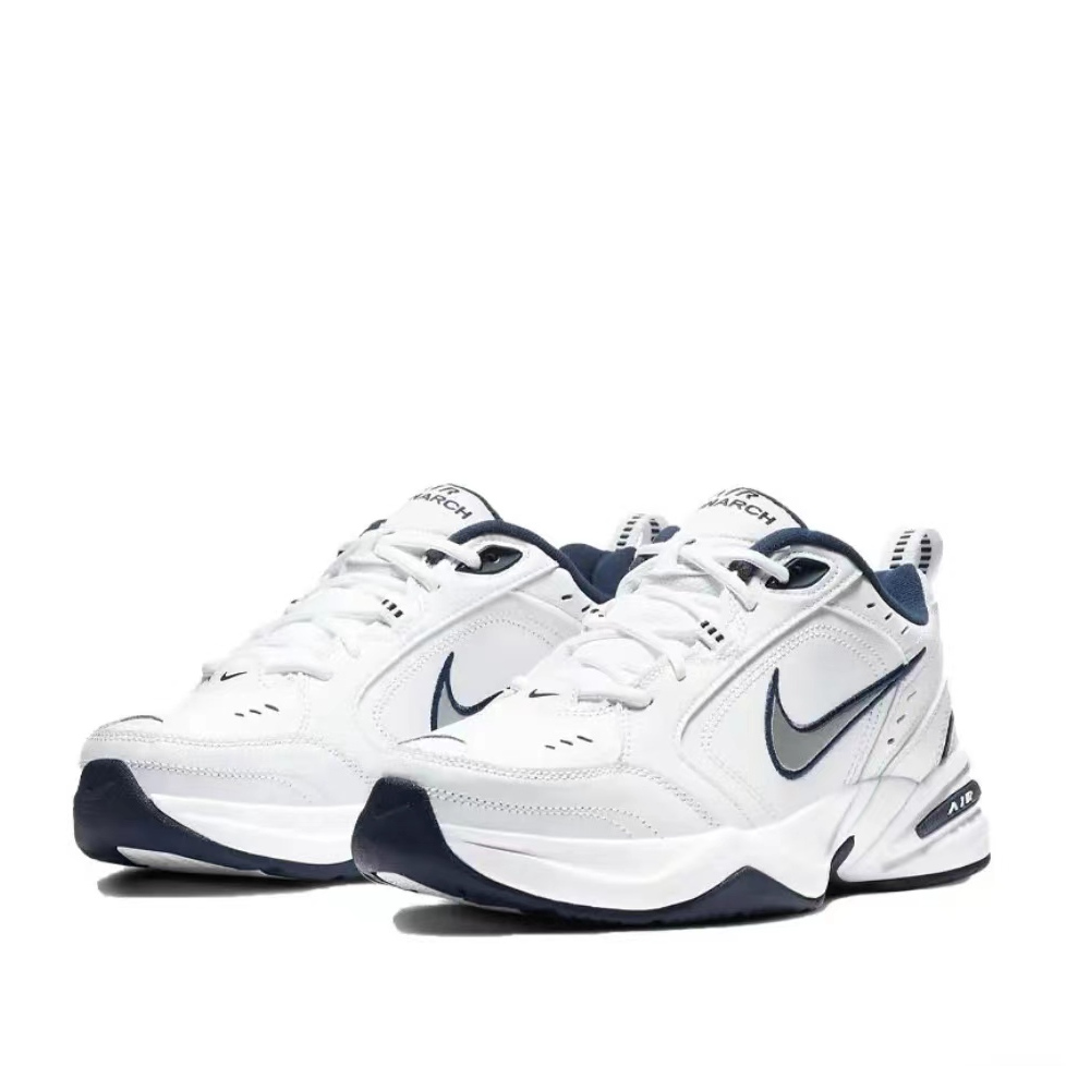 Nike/耐克Air Monarch 4 White Navy 老爹鞋 男女同款 415445-102