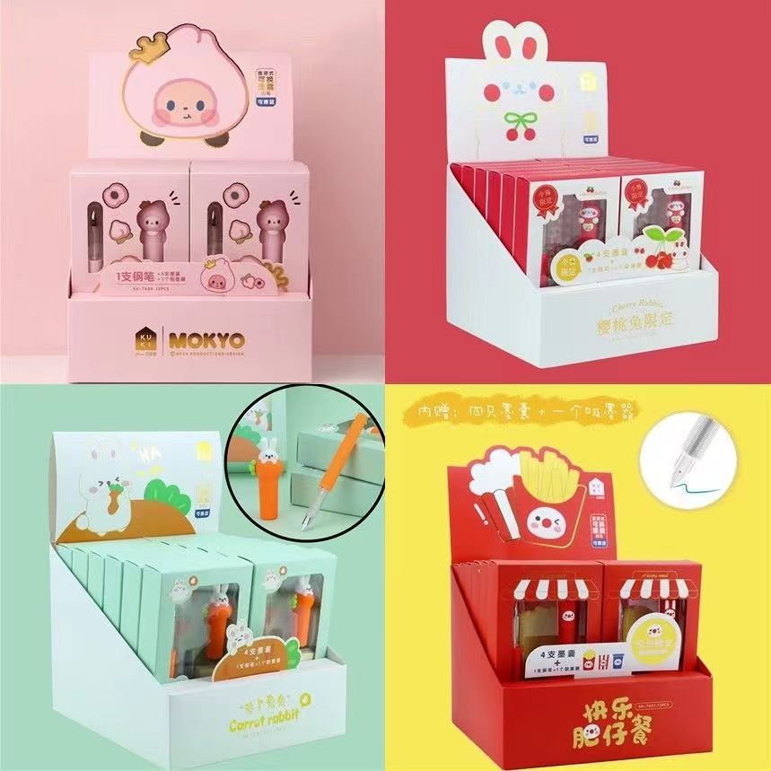 可奇卡通造型钢笔【以直播间实物展示为准】107