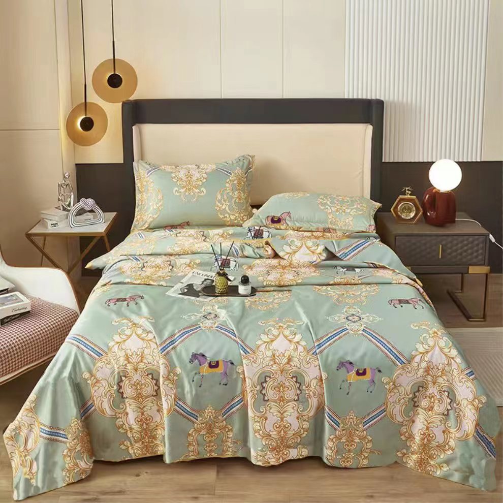 北欧轻奢皇家御马四件套简约