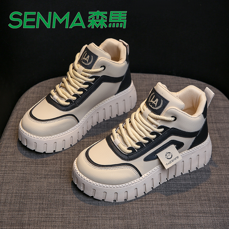 森马2023冬季新款加厚保暖雪地靴厚底增高休闲百搭舒适女