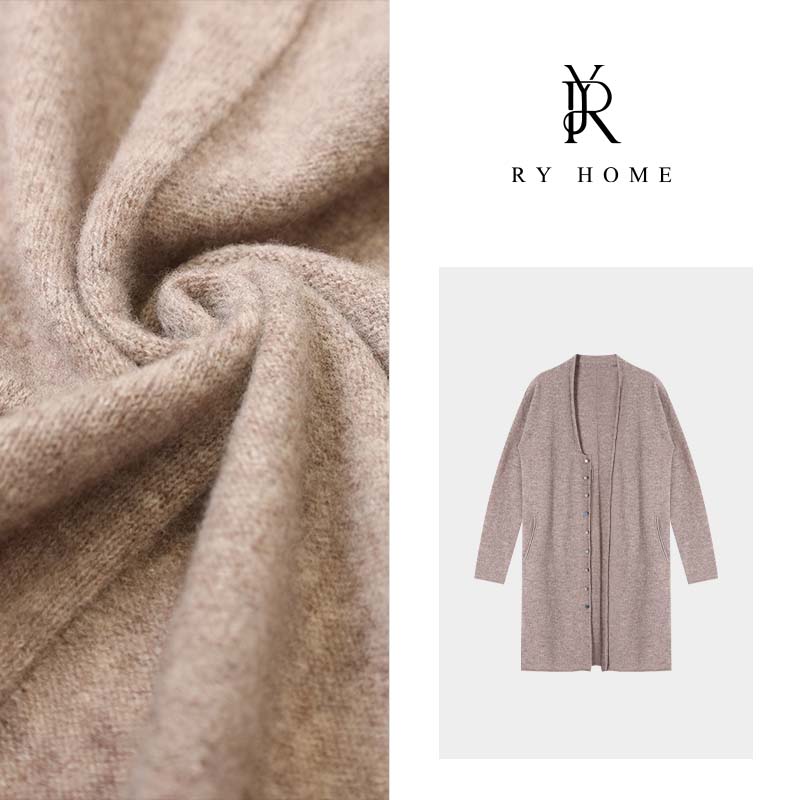 【容雨RYHOME】新款长袖开衫羊毛毛织披风M2451