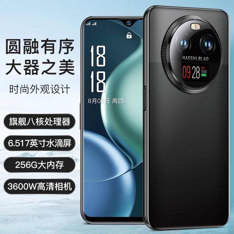 【官方正品】全网通F800 pro防爆笑脸双屏256G人脸欧沃智能手机