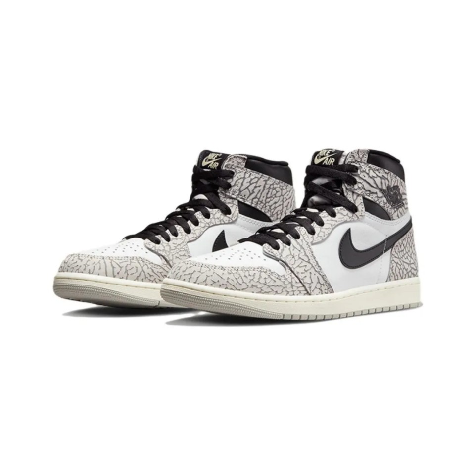 Nike/耐克【江汉路100】男子Jordan高帮爆裂纹篮球鞋 DZ5485-052