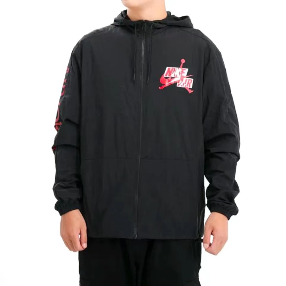 【奥莱】Nike/耐克男款全开襟运动连帽夹克外套CN3824-010