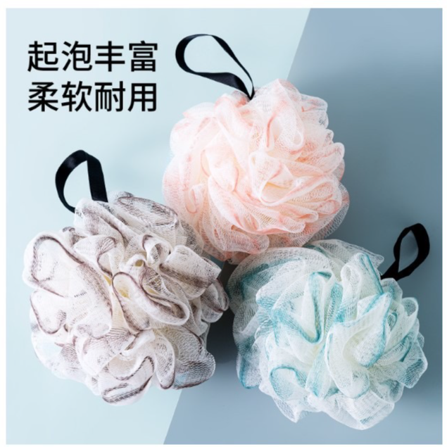 【2.8元/两个】沐浴球花大号高档洗澡超软神器搓澡搓背起泡洗浴