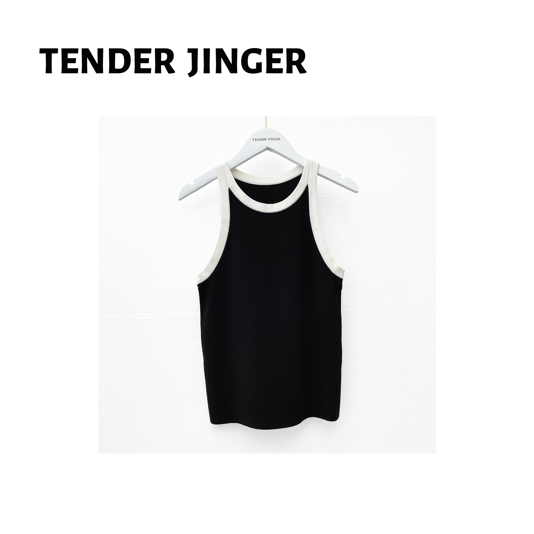 Tender Jinger针织背心【悠】 T2303DDZ616D女装套装气质