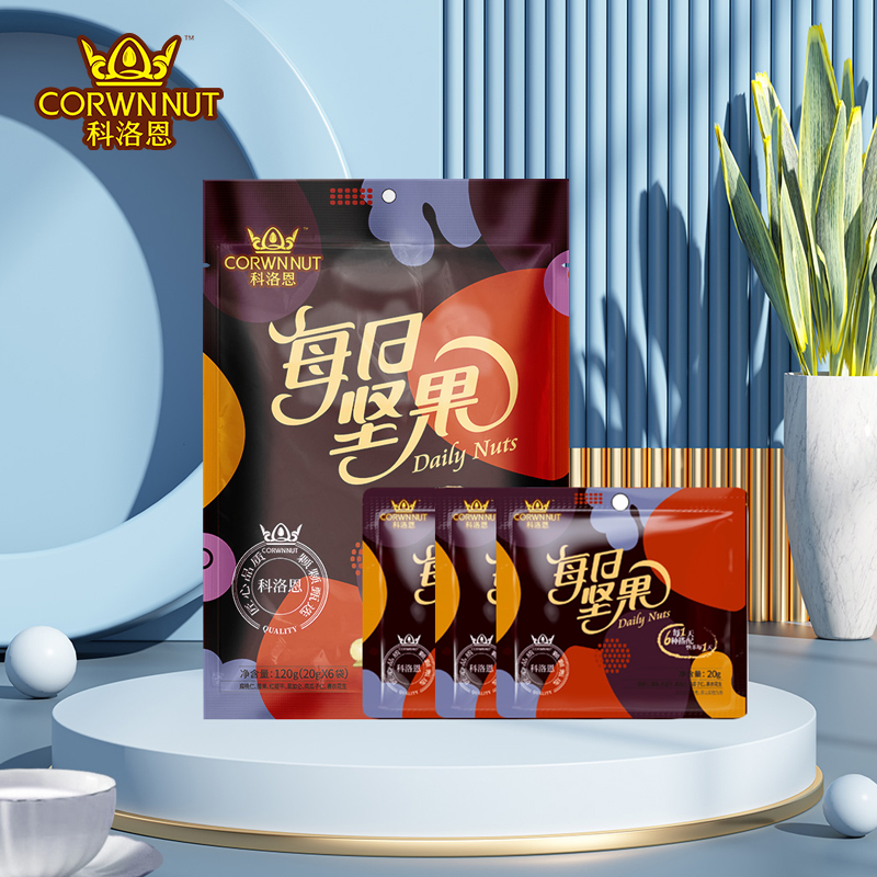 每日坚果新疆红枣袋装原味混合坚果干果果仁孕妇零食