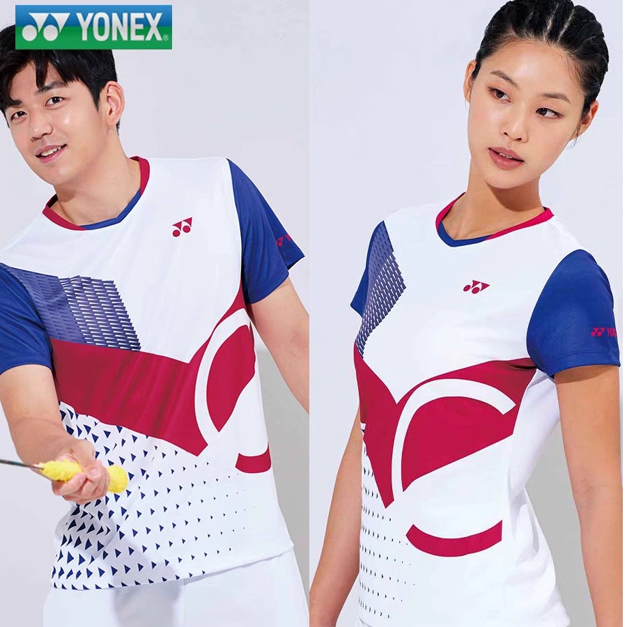 2022夏季新款YY羽毛球服男女款速干短袖运动训练套装定制