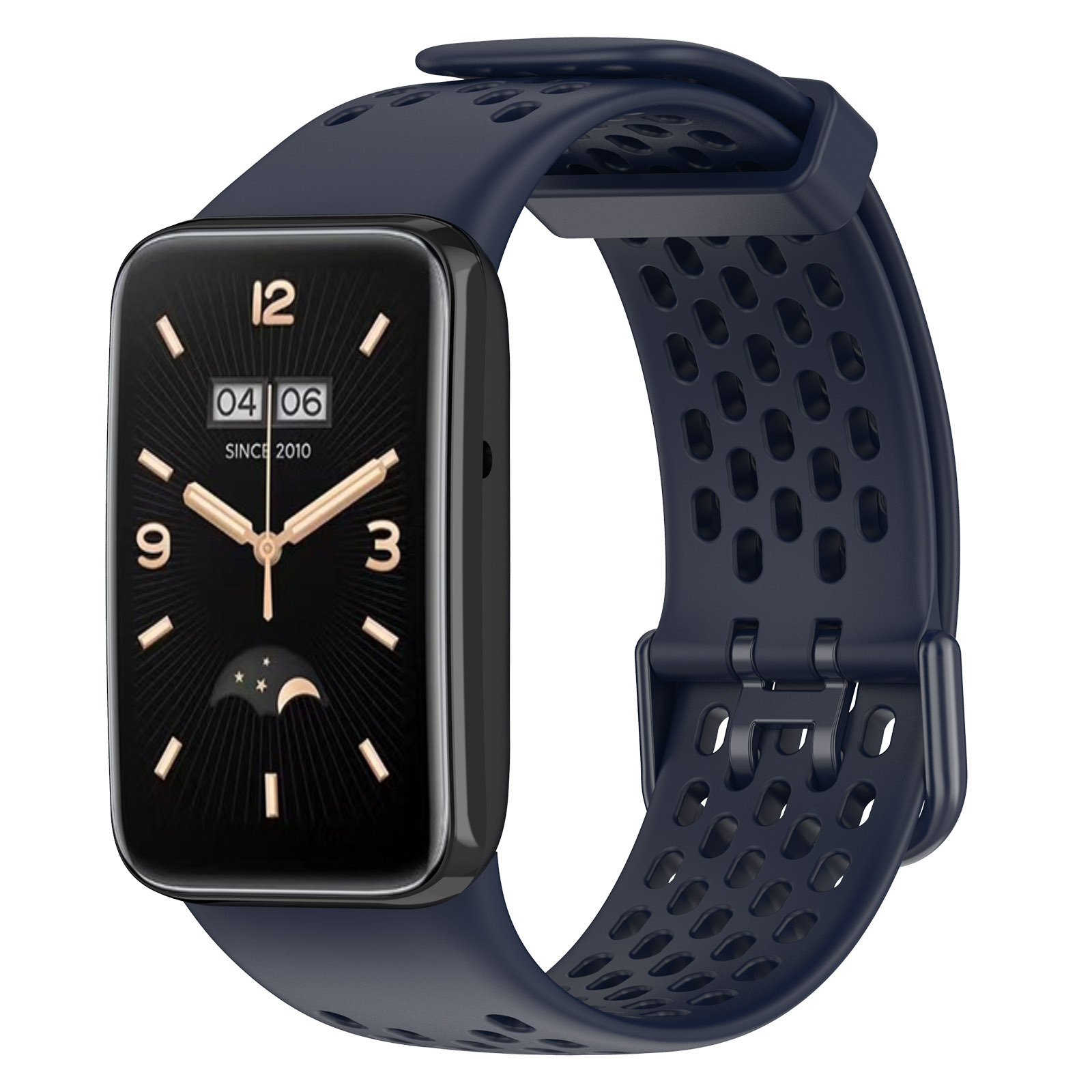 适用于小米7pro透气孔表带 Xiaomi band 7pro硅胶运动款时尚腕带