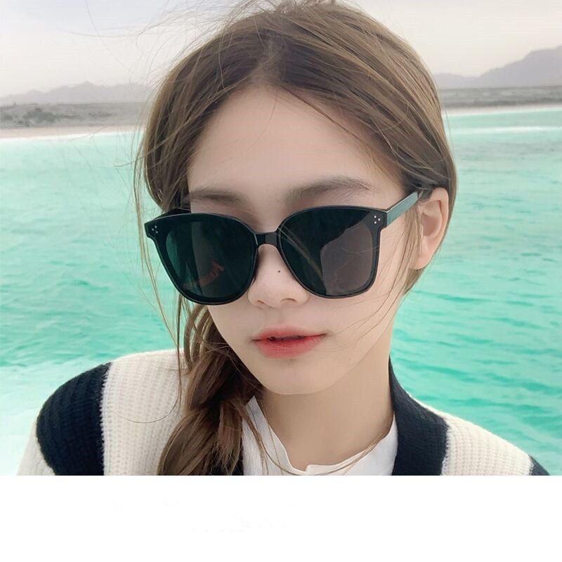 墨镜女款2023新款显脸小网红防紫外线晒强光太阳镜男高颜值墨镜盒