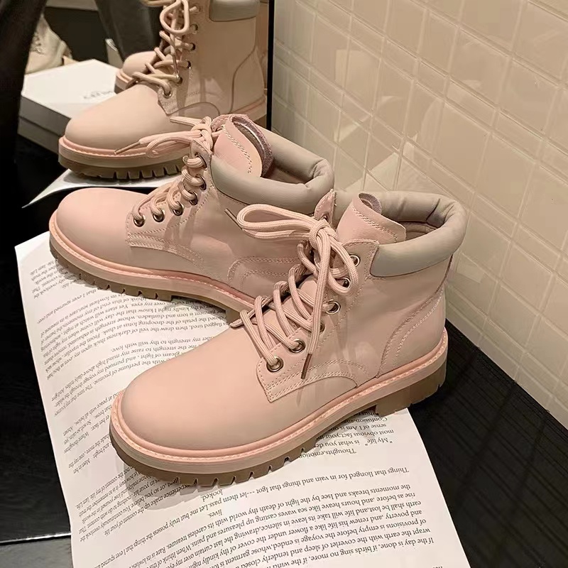 836加绒奶茶色莱蘭时尚孤品女鞋