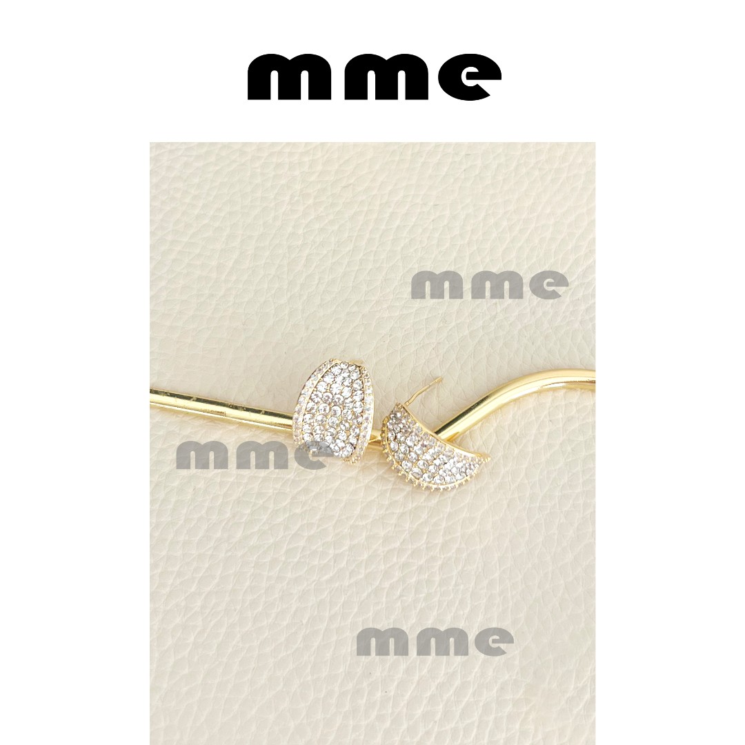 合金耳饰 MMEKOR 法式满钻银河耳钉 25265     闪闪银河女神耳钉