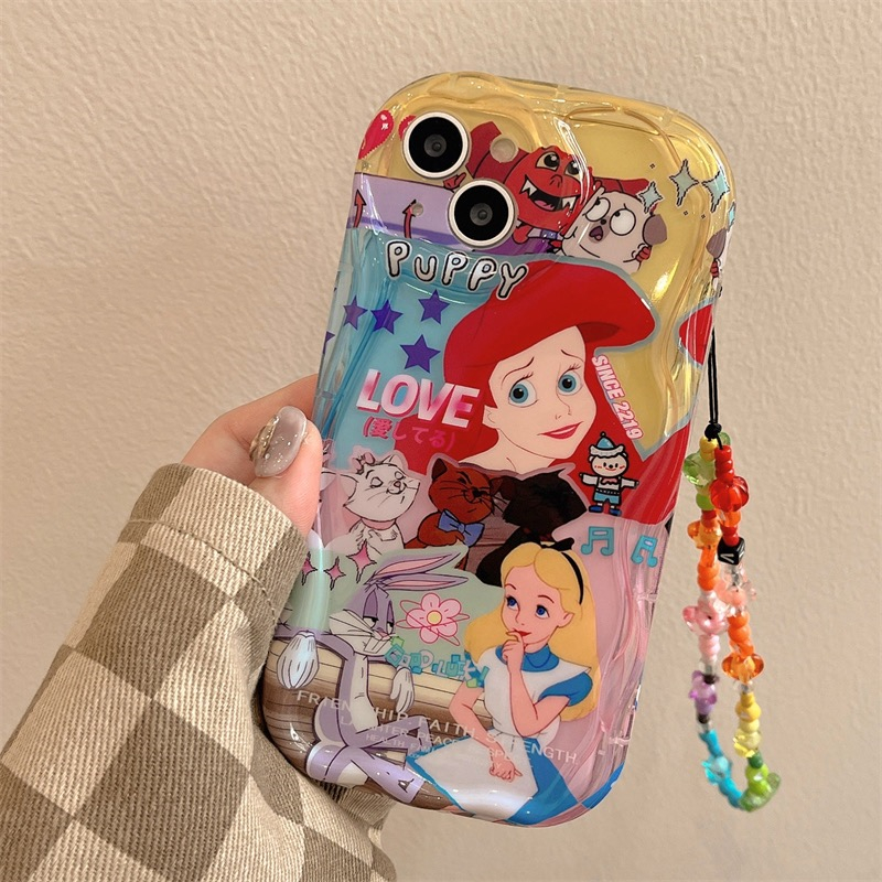 迪士尼爱丽儿公主iPhone14promax手机壳苹果13可爱12卡通11女款xr