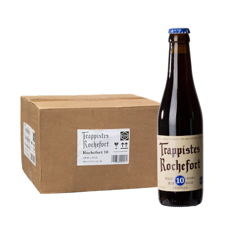 比利时进口Rochefort罗斯/福10号修道院醇厚精酿啤酒330ml*8/24瓶