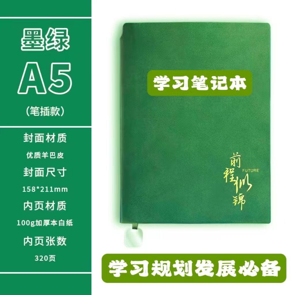 【中/高/大专/本科/家长】规划学习笔记本册