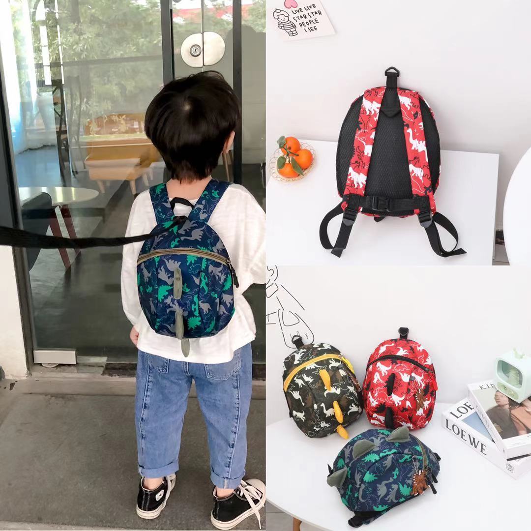 防丢失女童包婴幼儿男孩韩版双肩包1-3岁宝宝可爱卡通牵引绳背包