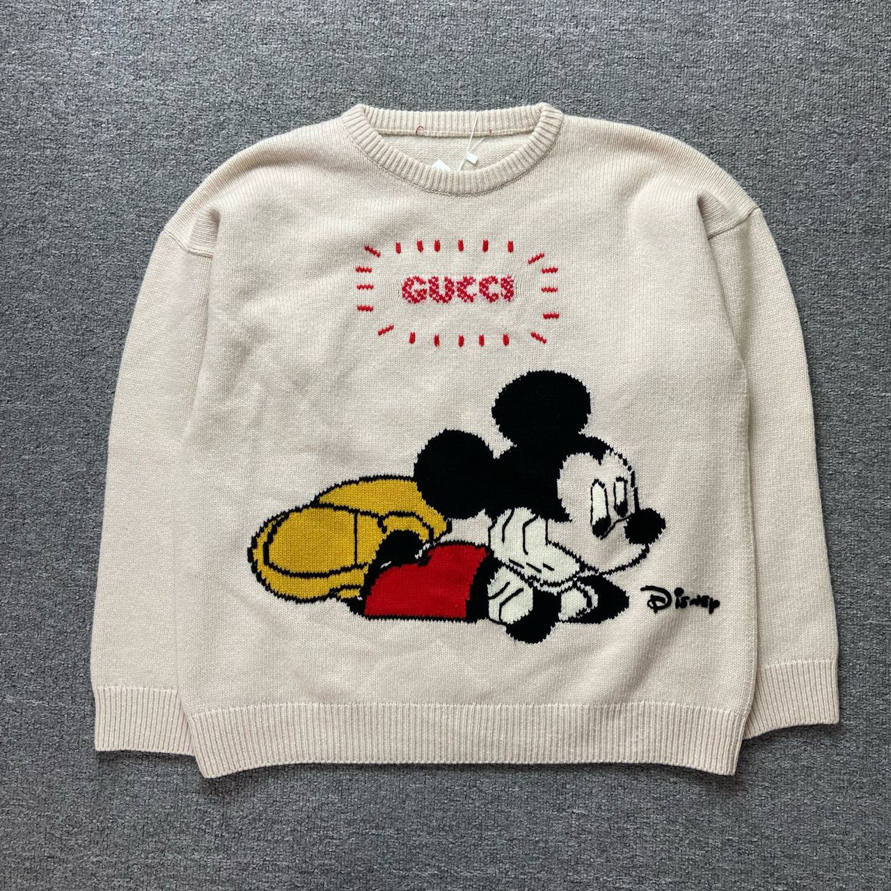 CD JS GUCCI迪士尼联名圆领羊毛衫/S码/99新/公价13800/15608