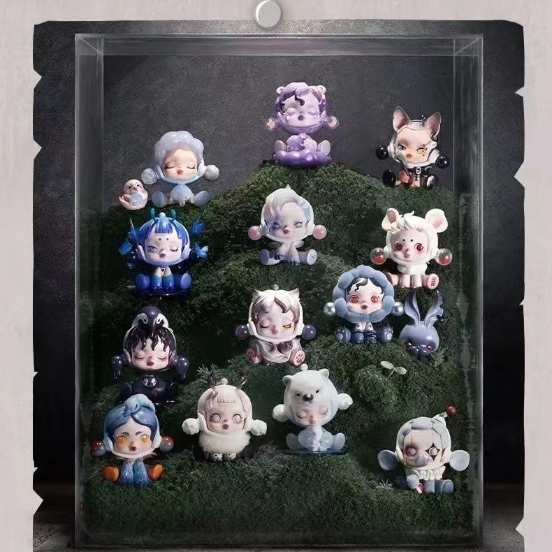 泡泡玛特SKULLPANDA食梦动物系列盲盒正品