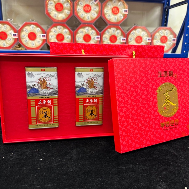 （新链接）正原朝高丽参片37.5g(拍一发二）礼盒装