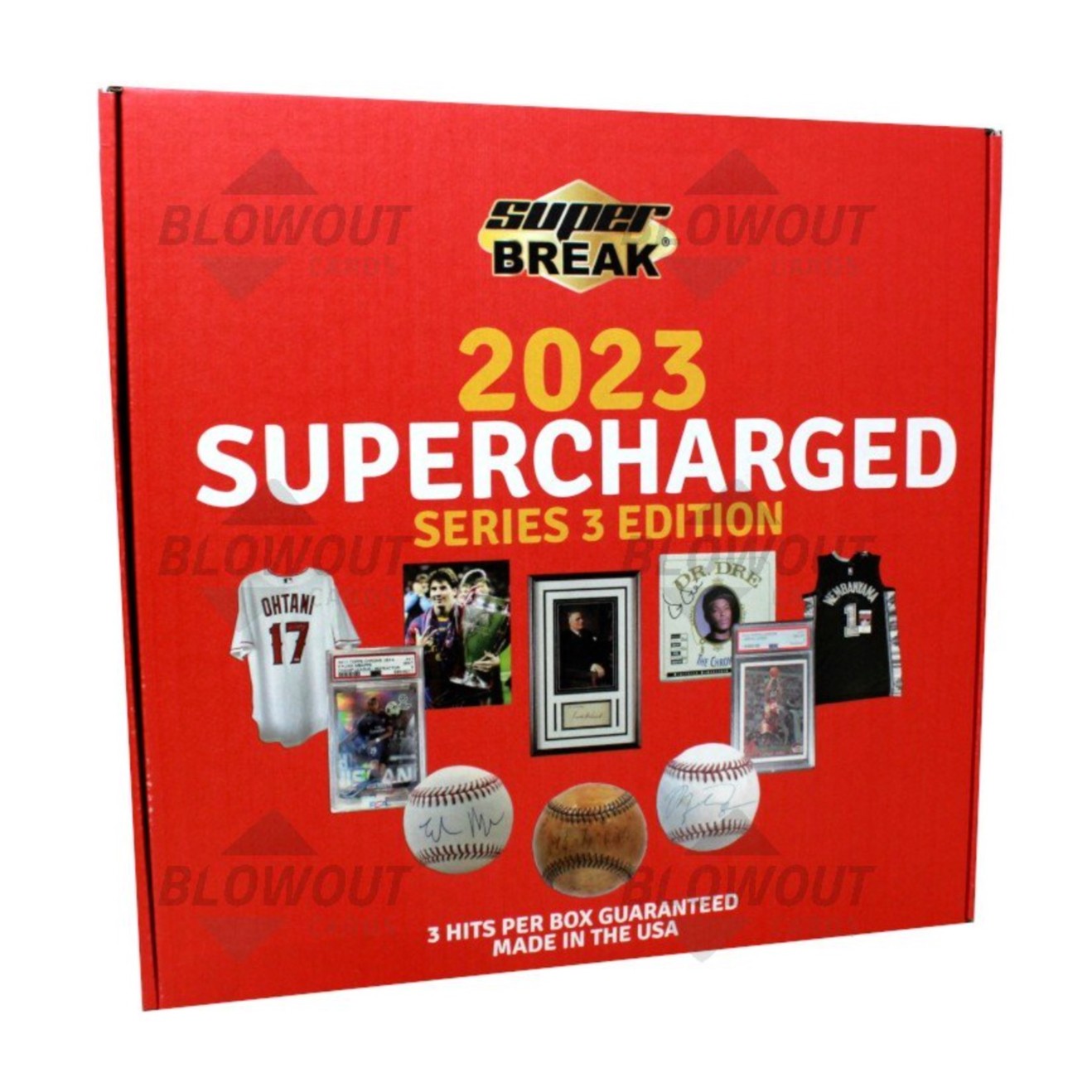 2023Super Break Supercharged 高压三重 综合体育 球星卡牌 盲盒