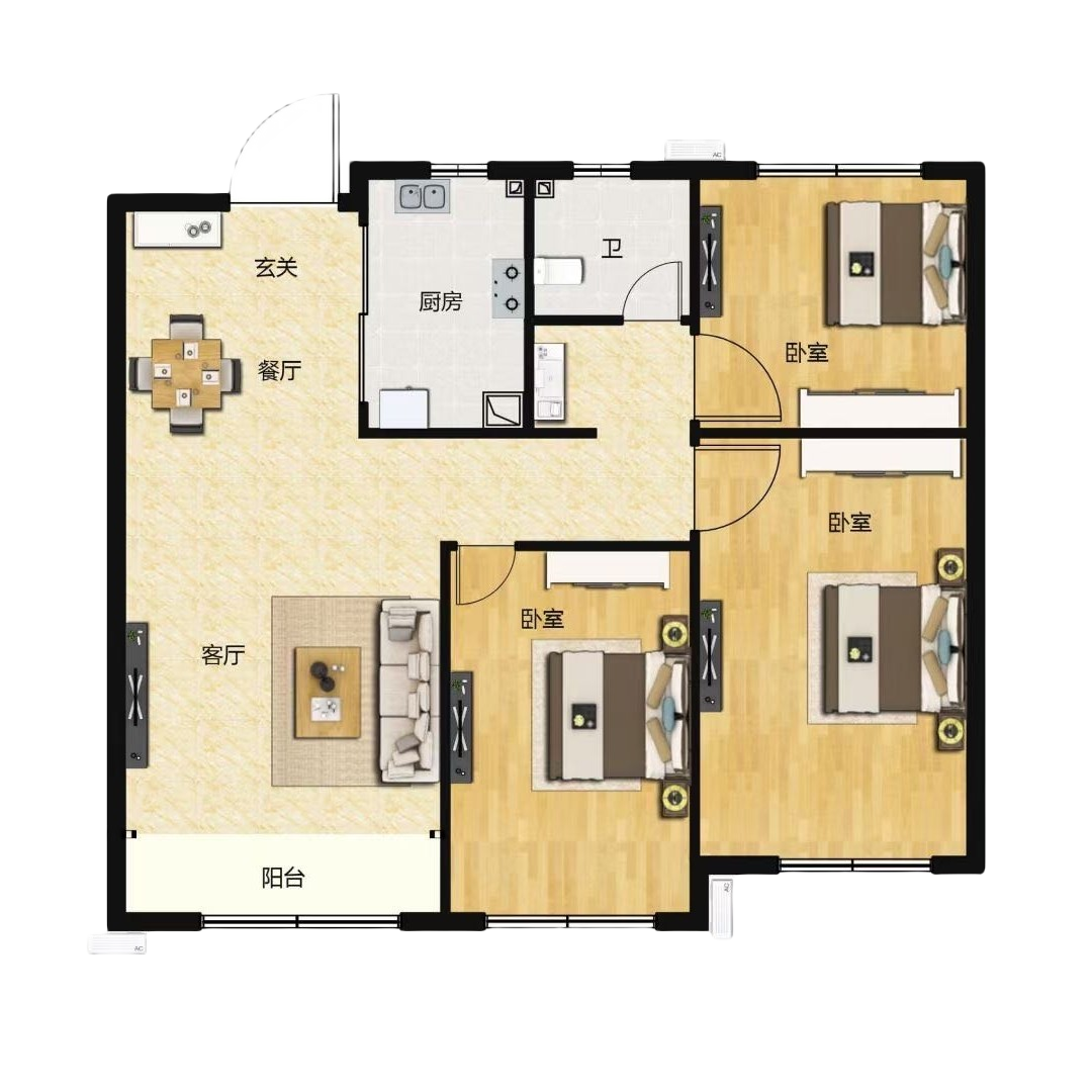 CAD代画画图一层欧式住小帮团购两层优惠券OPPEIN/欧派两开间济南