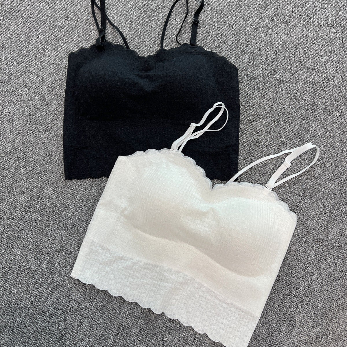 仓美美精选-2.0版本蕾丝花边美背心