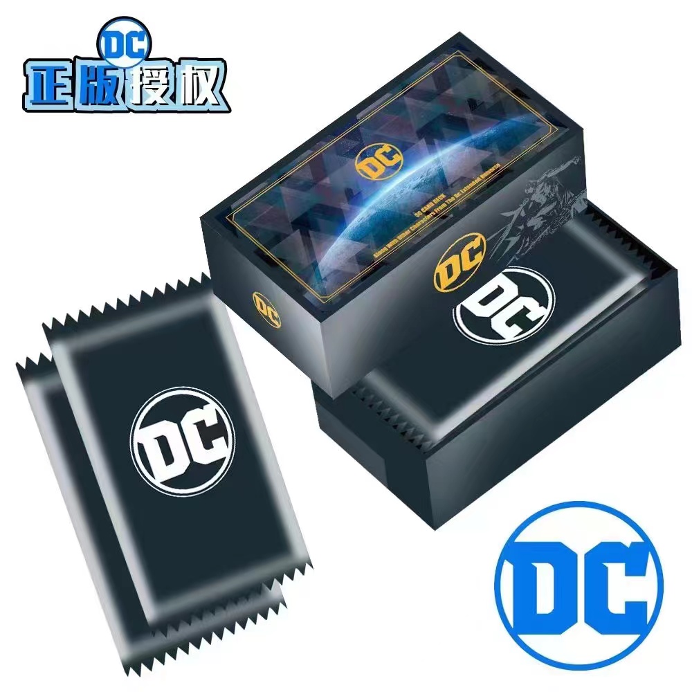 【拆盒】DC正义联盟 正版授权 收藏卡牌 盲盒