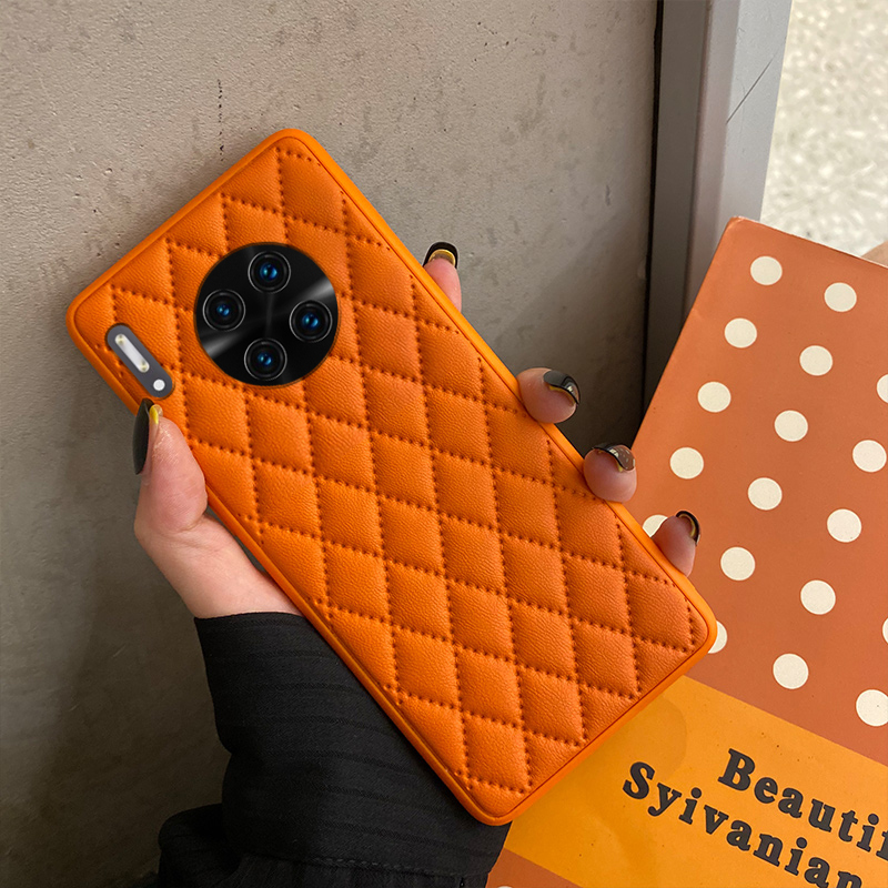 【华为mate30、mate30pro系列】 素皮潮牌小香风の软胶手机壳