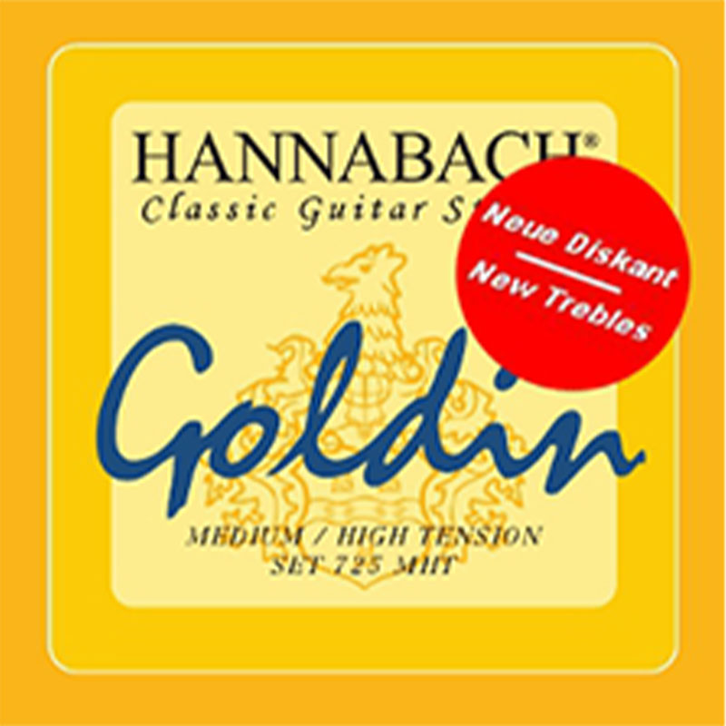 德产725 GOLDIN系列金色古典吉他弦｜中高张力  古典吉他专用琴弦