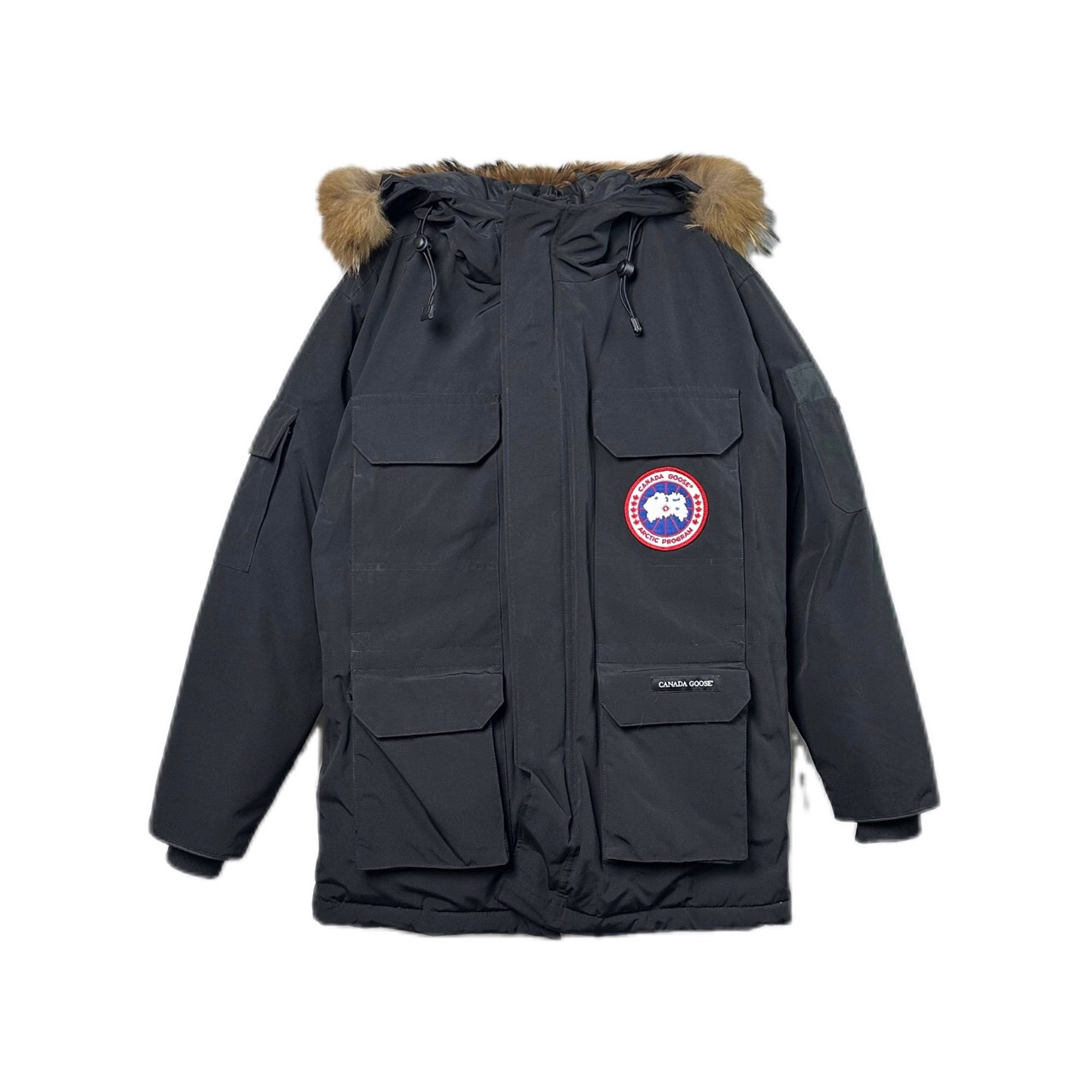 7587 Canada Goose 加拿大鹅 黑色远征羽绒服 S码 公价12500