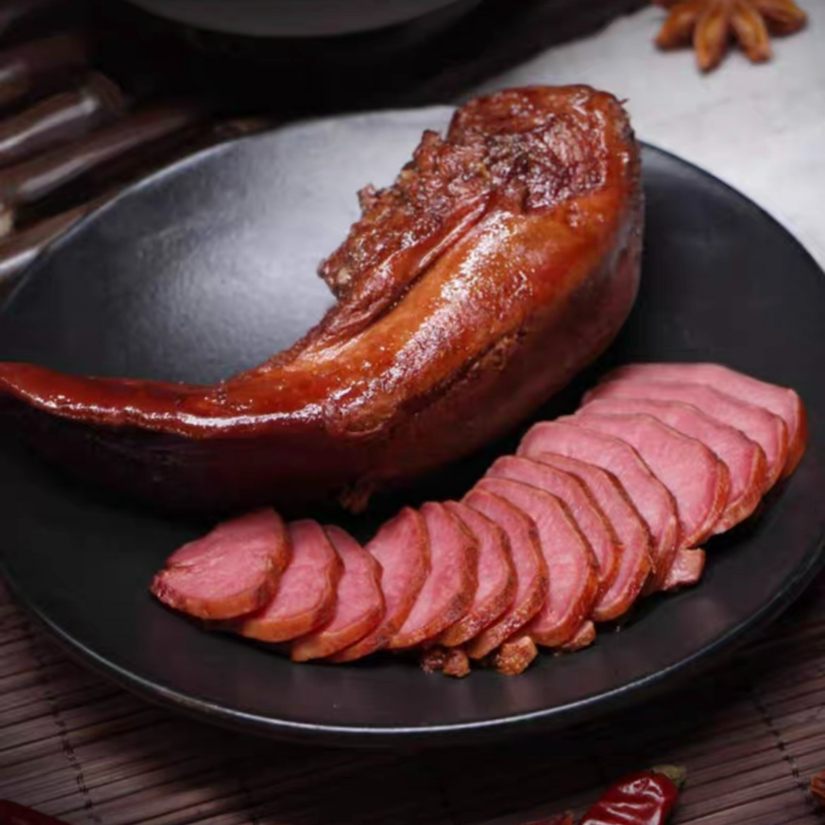 大|农家腊猪舌500g.