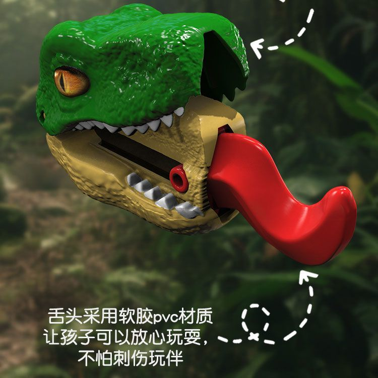 【西瓜】恐龙抗狼萝卜刀3d立体重力打印趣味玩具儿童男孩解压神器