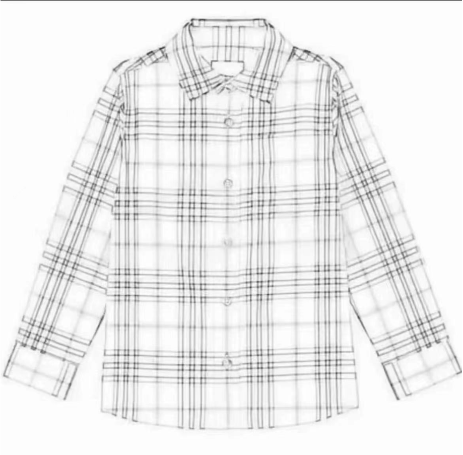 2024早春新春上新时候奢品格子衬衫CY001长袖时尚