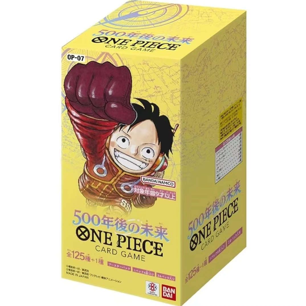 [拆盒]正版opcg日版海贼王OP07 500年后的未来 盲盒产品直播代拆
