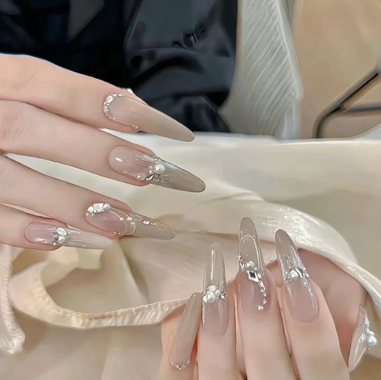 古丝绸柔光猫眼胶