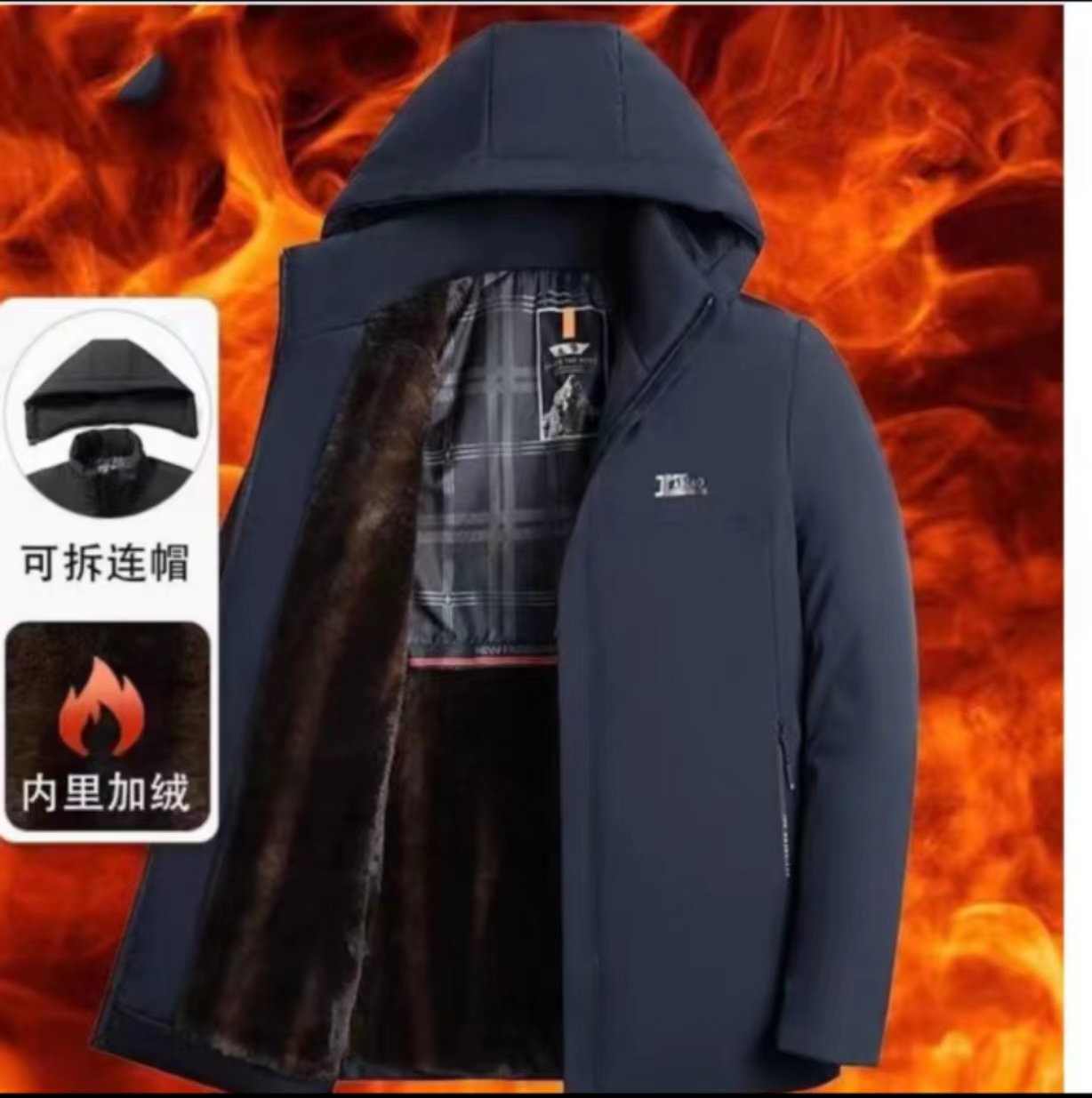 新款商务休闲派克棉衣  2210  ZL30