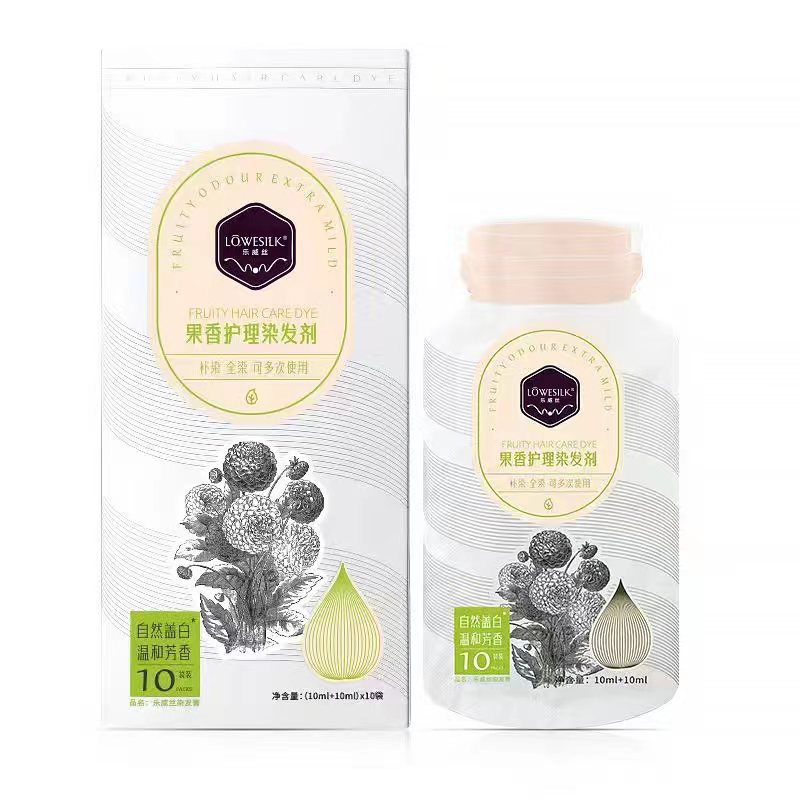 lowesilk/乐威丝果香温和染发膏染发剂 T3166