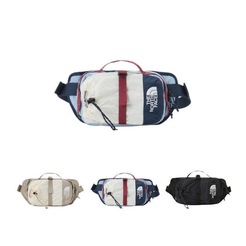 北面*TheNorthface*23男女新款撞色字母单肩包斜跨腰包*NN2HP01