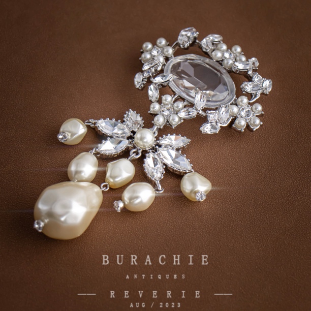 铜合金胸针 cleefARPEA高级珠宝9562//BURACHIE//轻奢优雅时尚