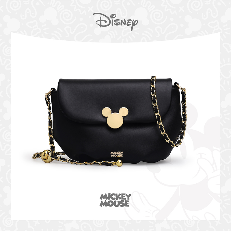 Disney/迪士尼米奇云朵包时尚百搭斜跨单肩包轻奢包