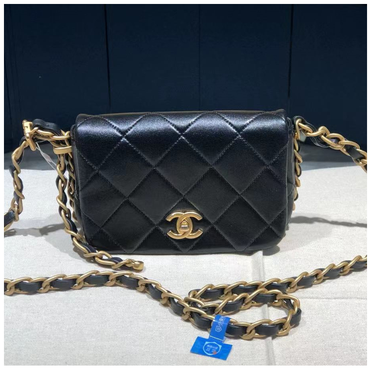 95新 Chanel/香奈儿 安洁利田哥链条包/BK0090959全款24999