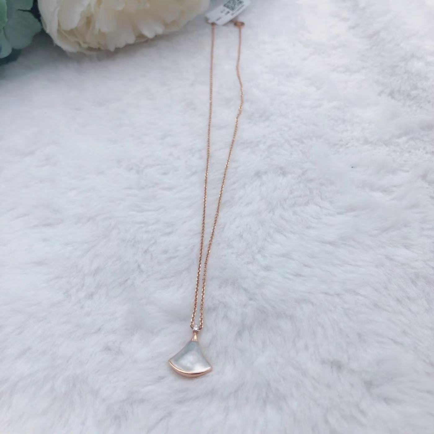 95新 BVLGARI/宝格丽 安洁利田哥项链/SK0092140