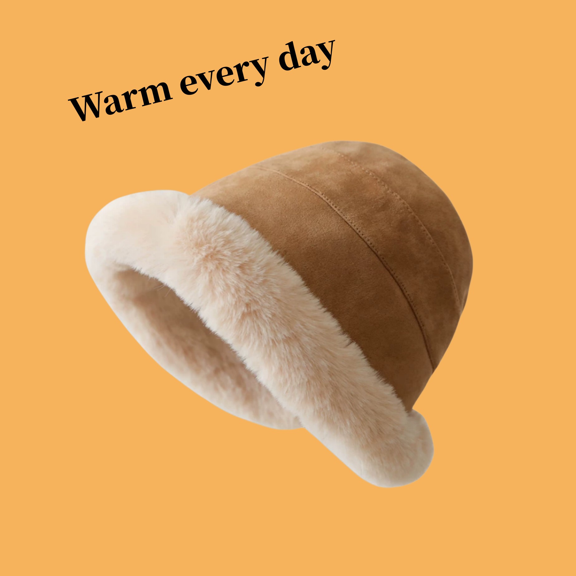 【兰兰专属】秋冬毛绒蒙古帽韩版时尚百搭柔软渔夫帽防寒护耳棉帽