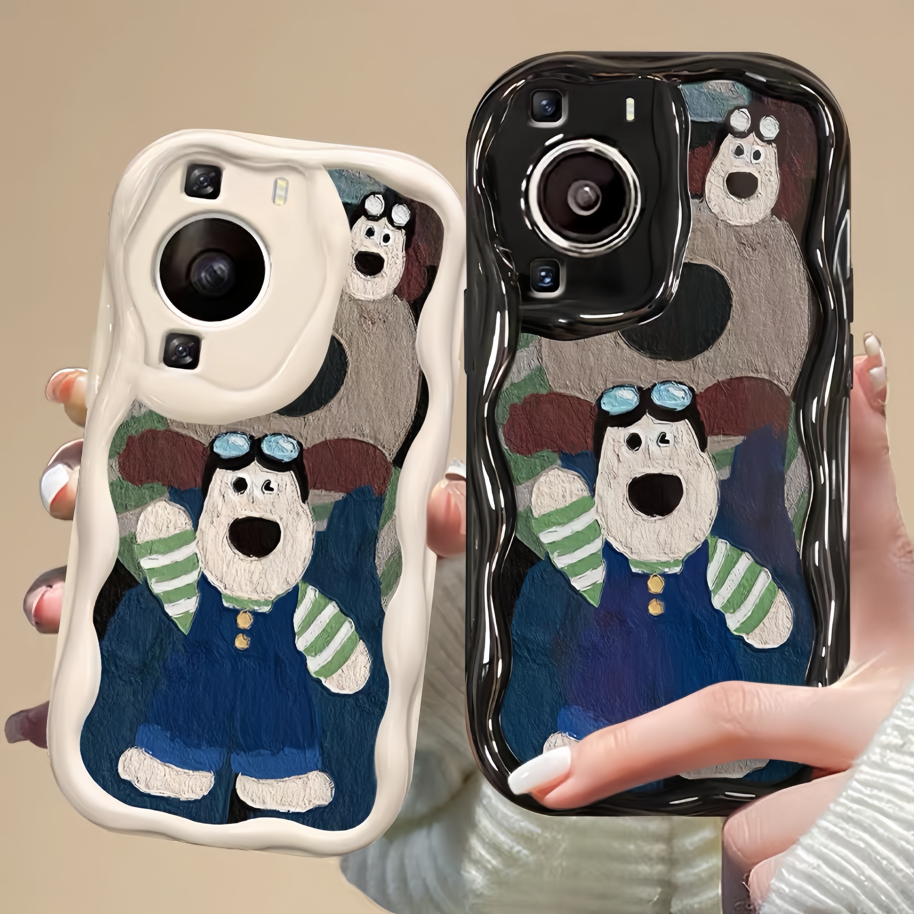 可爱飞行狗苹果14Promax全包iPhone13OPPO华为vivo防摔手机壳硅胶