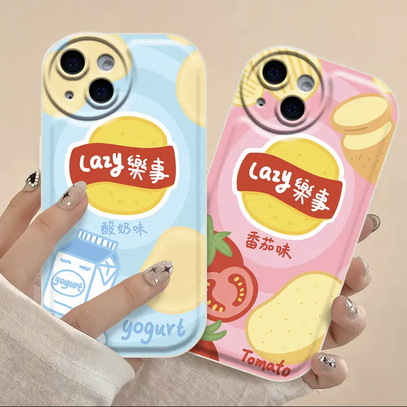 【苹果/华为/OPPO/VIVO/小米/荣耀】薯片气垫ins防摔可爱手机壳